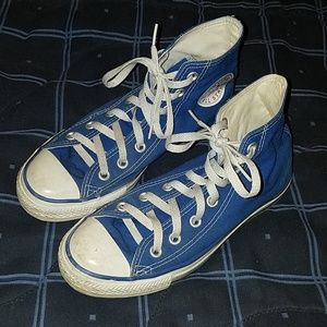 Blue Converse